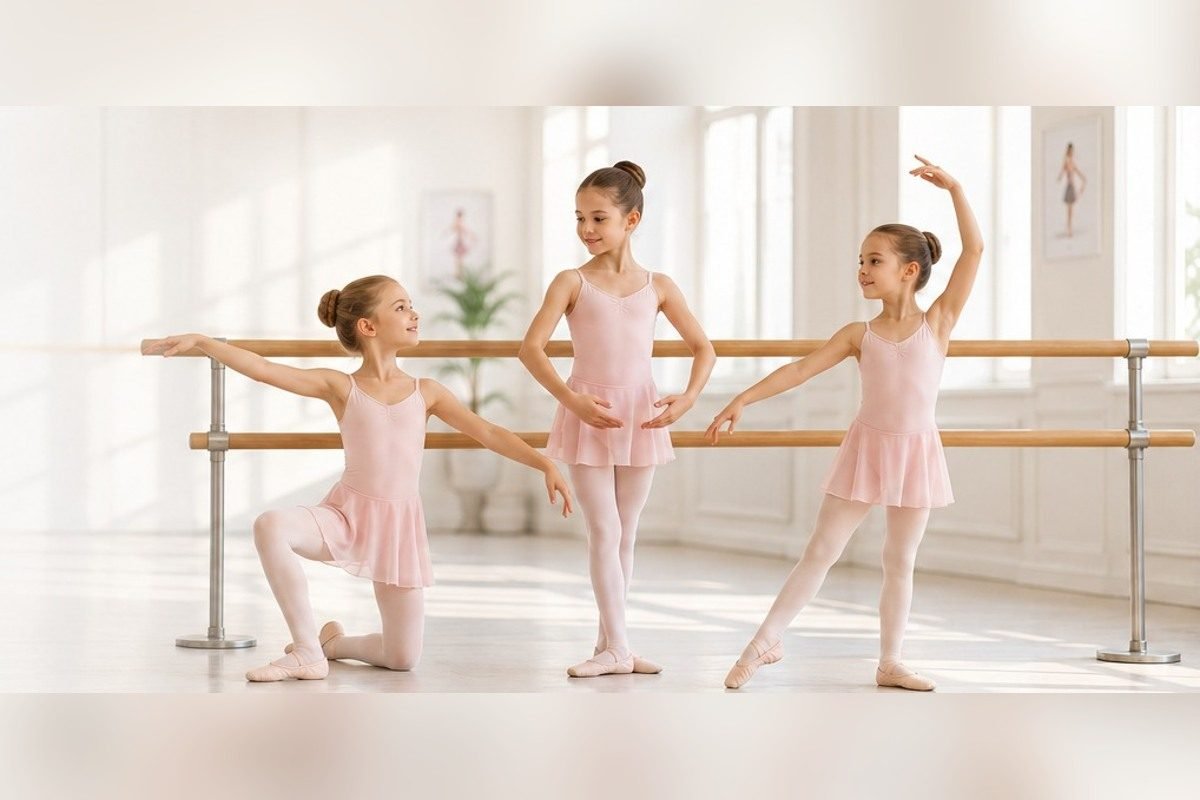Akademie I der Ballettakademie Frankfurt — Kinder ab 6 Jahren an der Ballettstange