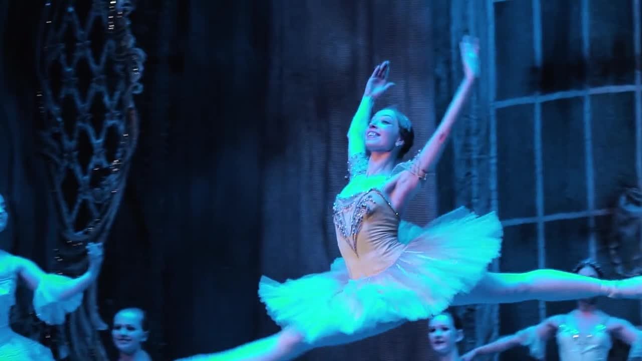 Auftritt der Ballettakademie Frankfurt mit dem Russischen Staatsballett